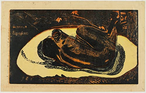 Affiche impression prints toile peinture murale Manao Gauguin 60x90cm