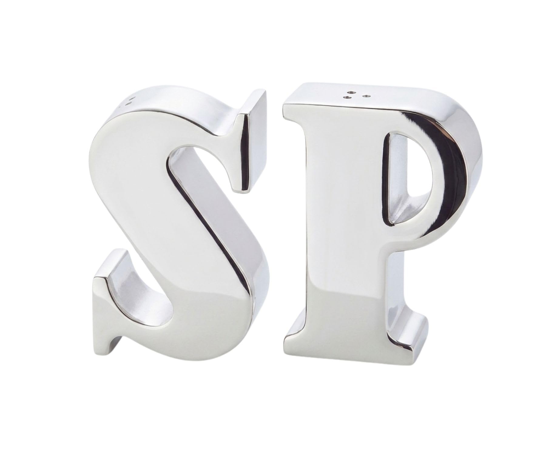 EDZARD Salz- & Pfefferstreuer Favre, H 7 cm, P & S in Silber