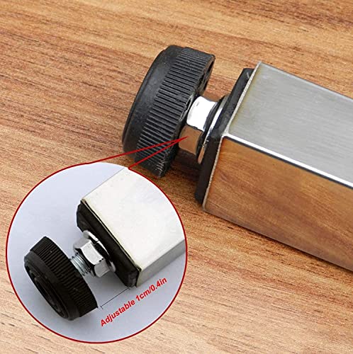 Mbeta Furniture Legs, Folding Table Legs, Height-Adjustable Kitchen Table Legs Telescopic Feet, Stainless Steel Support Legs, Suitable For Diy Furniture, Countertops, Folding Tables, Office Desks,55Cm #TOP2