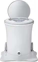 SiaBiced Secadora de Roupas Compacta, Não Elétrica E Portátil para Escolas, Hotéis, Acampamentos E Dormitórios, Branco, M