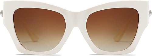 Miniatura 2 de SOJOS Gafas de sol de gran tamaño para mujer, estilo ojo de gato, estilo retro, polarizadas, cuadradas, estilo ojo de gato, SJ2312