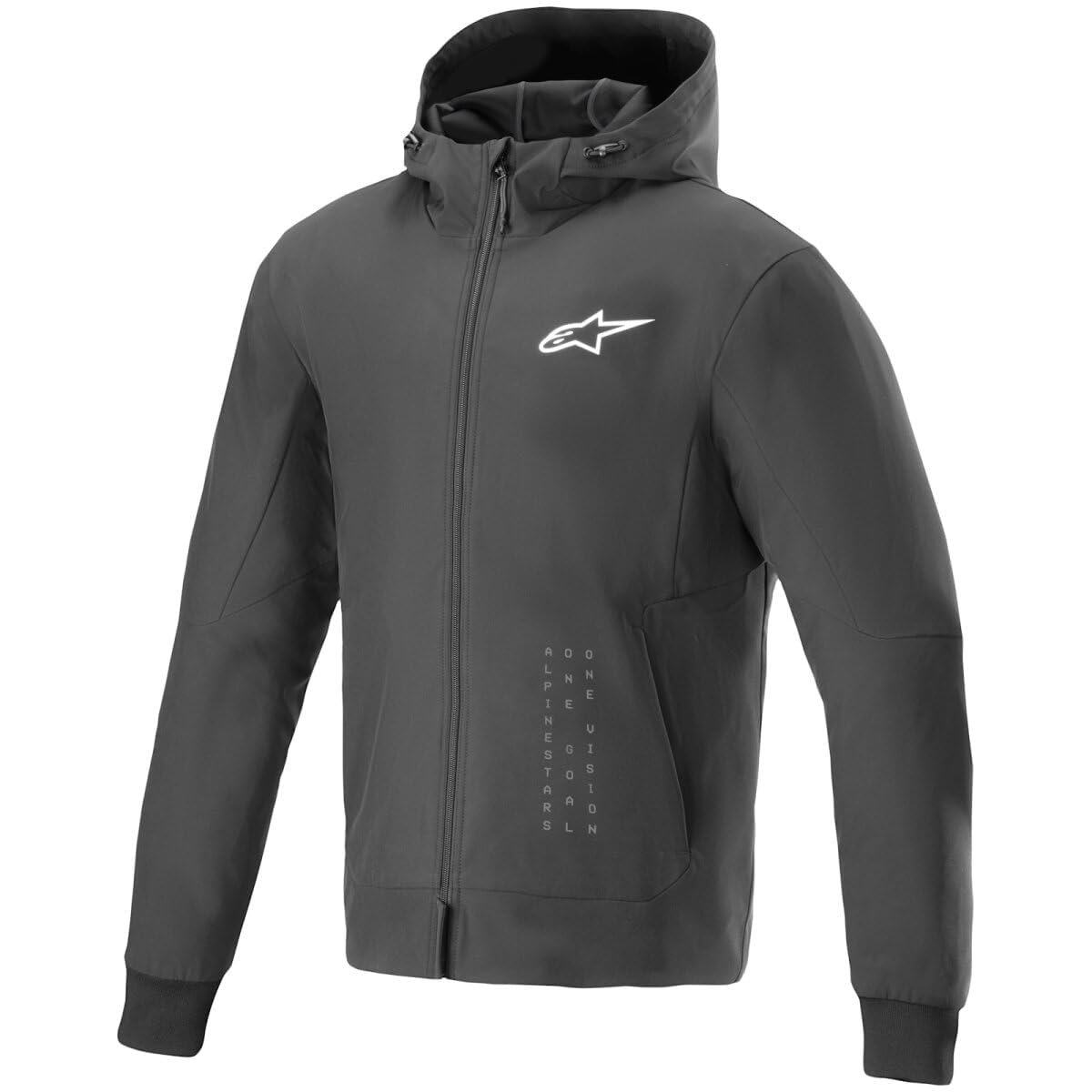 Alpinestars Radium Tech Hoodie - Black / White 4XL