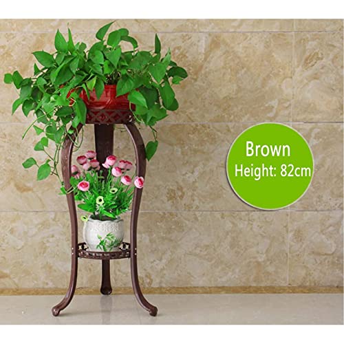 Support de pot de fleurs double couche pour éviter l'encombrement au sol - 7