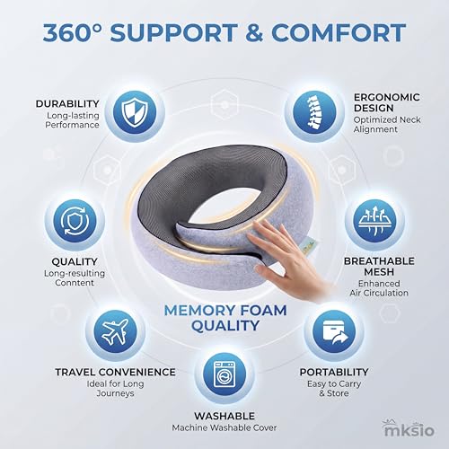 Almohada espuma viscoelástica estándar cervical miniatura 5