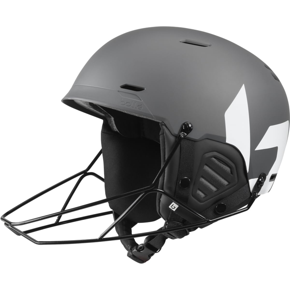 Casco da sci Bollé MUTE + COMBO - Calotta robusta in ABS, protezione AViD EPS, regolazione Click-to-Fit + Occhiali da sci – Protezione UV 100%, doppia lente, antiappannamento e antigraffio,