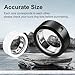 Hexasider 5 Pack Ring Cover Compatible with Oura Ring Gen 4/Oura Ring Gen 3 Horizon/Heritage, Abrasion-Resistant TPU Case for Oura Ring Protector Accessories for Oura Size 7