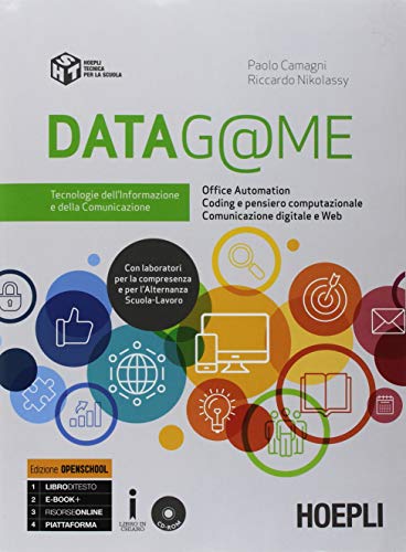  Datag@me. Con tic. Tecnologie dell'informazione e della comunicazione. Per gli Ist. tecnici e professionali di enogastronomia e ospitalità alberghiera. Con e-book. C