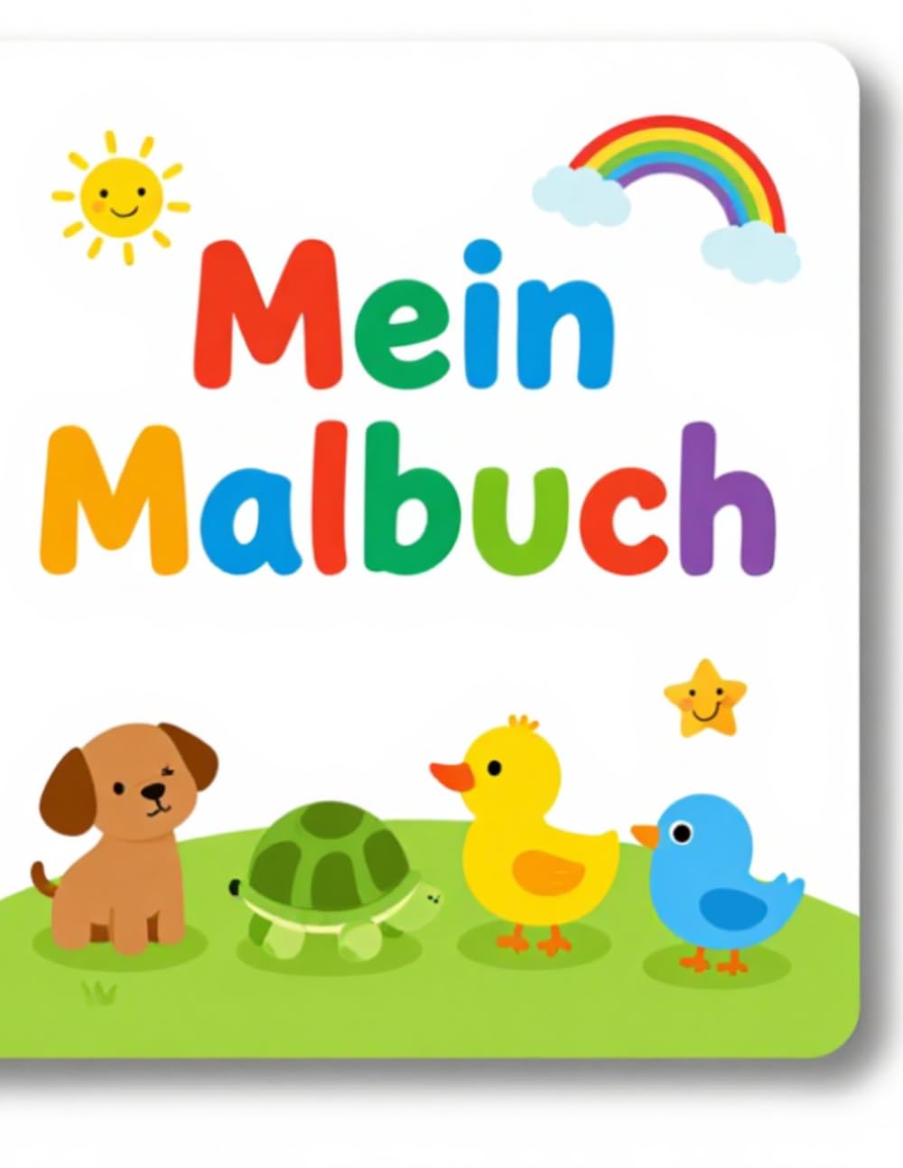 Tierisches Malbuch für kinder