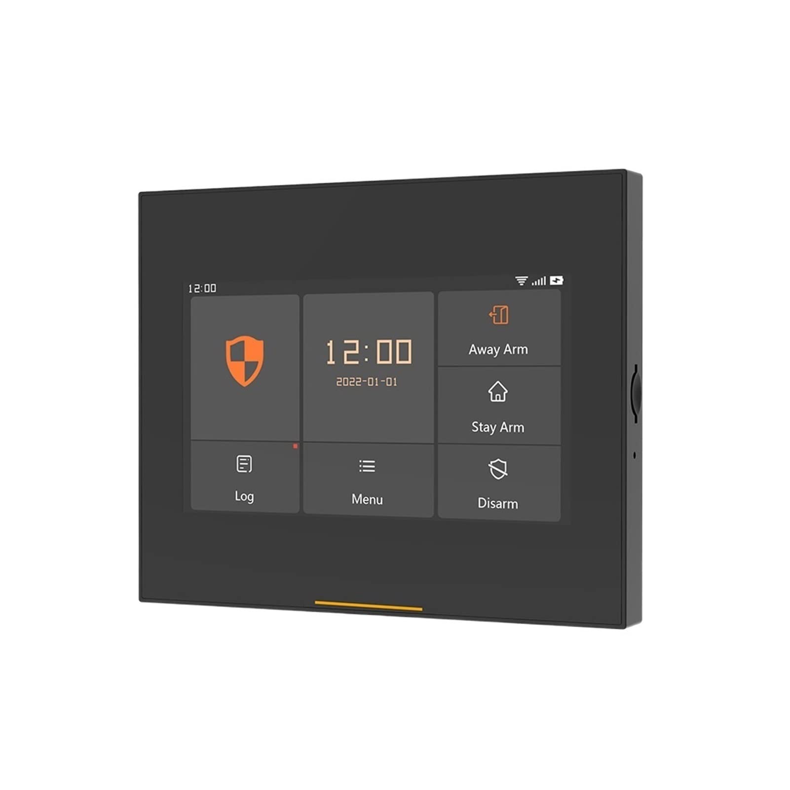 Kit Allarme Casa, Wi-Fi GSM HD. Home Security Allarm System Kit scassinatore wireless 433MHz Tocco completo Anti-impronta digitale Supporto Smart Life(Ost-H501-HD-2G-panel)