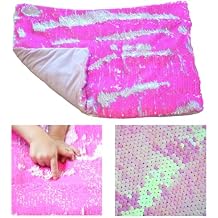 Weighted Lap Pad for Kids - 5lb Sensory Lap Blanket with Sequin Flip Fabric for Tactile Stimulation Engagement - Sensory Companion for Everyday Use