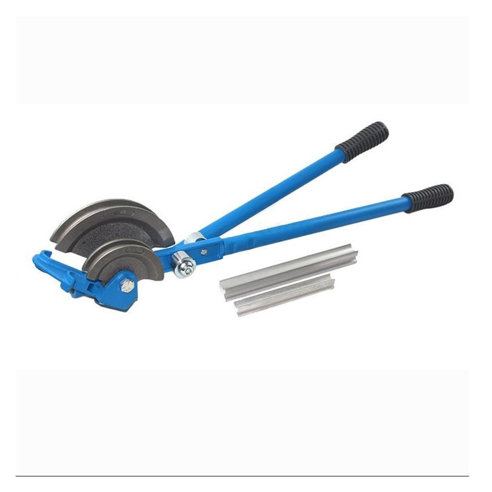 Vxdefp Blu 15Mm & 22Mm Double-Groove Pipe Bender, 180° Heavy Duty Tool For Copper Tubing Bending Tool(Blu)