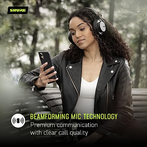 Shure AONIC 50 Gen 2 Wireless Noise Cancelling Headphones, Premium Studio Sound, Bluetooth 5, Customizable EQ, 45-Hour Battery, Over-Ear, Black - image 8