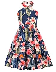 Floral on Navy