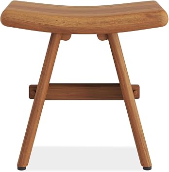 18 Asia-Bjon Torii Solid Top Teak Shower Bench