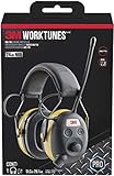 3M WorkTunes AM/FM Hearing Protector with Audio Assist Technology & Hearing Protector Replacement Hygiene Kit