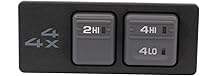 Vista 1 de MOTOKU Interruptor selector de cambio de caja de transferencia 4x4 4WD de 4 ruedas para C1500 C2500 C3500 K1500 K2500 K3500 1996-1999