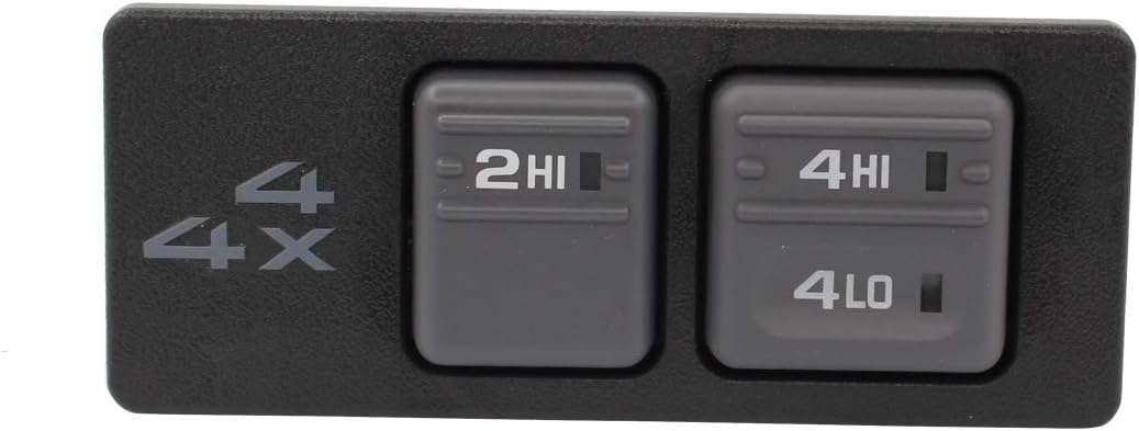 MOTOKU 4 Wheel Drive 4WD 4x4 Transfer Case Shift Selector Switch for C1500 C2500 C3500 K1500 K2500 K3500 1996-1999