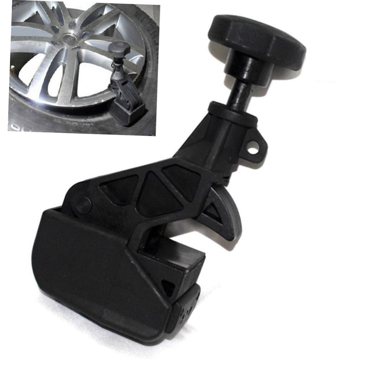 Uonlytech Car Wheel Hub Changer Tire Latches Tire Repair Tool Set Tire Lifter for Easy Tire Mounting