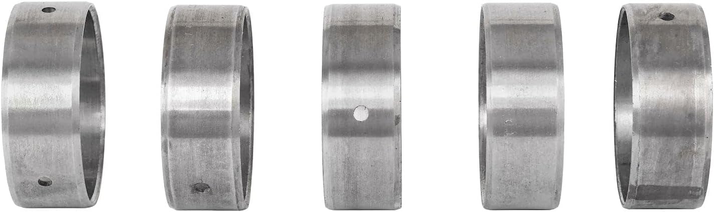 JEGS Performance Cam Bearing Set | Fits Small Block Chevy | High-Strength Steel And Bonded Silicon, Tin, And Copper In An Aluminum Matrix (0.015" Thick) | Includes One Set of 5