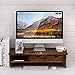 Tribesigns Monitor Stand Riser with Storage Organizer Drawers Bamboo，Retro Brown