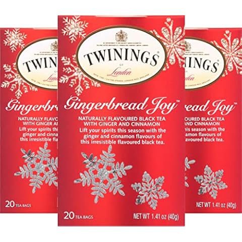Twinings Gingerbread Joy Tea - 60 Bags Cover