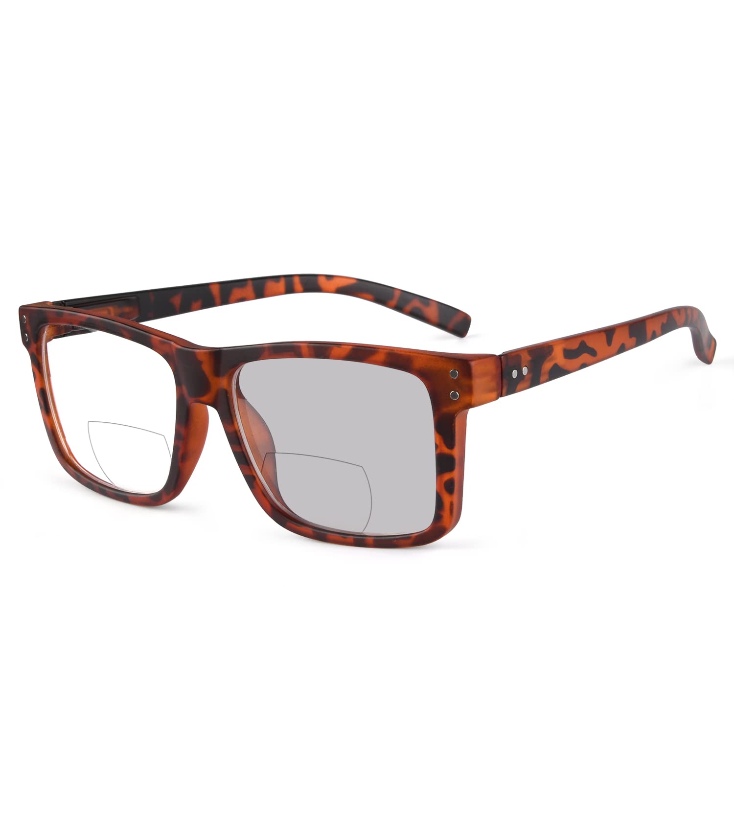 Eyekepper Transition Photochromic Bifocal Reading Glasses Oversized Large Frame