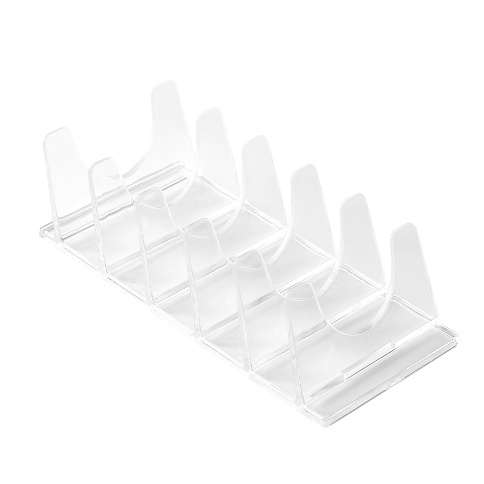 Zentriva Acrylic Eyeshadow Palette Organizer, Clear Makeup Storage Rack