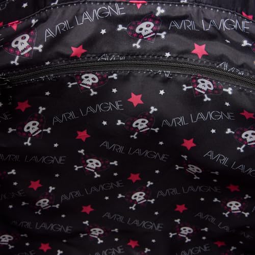 Loungefly Avril Lavigne Logo Tote Crossbody Bag miniatura 5