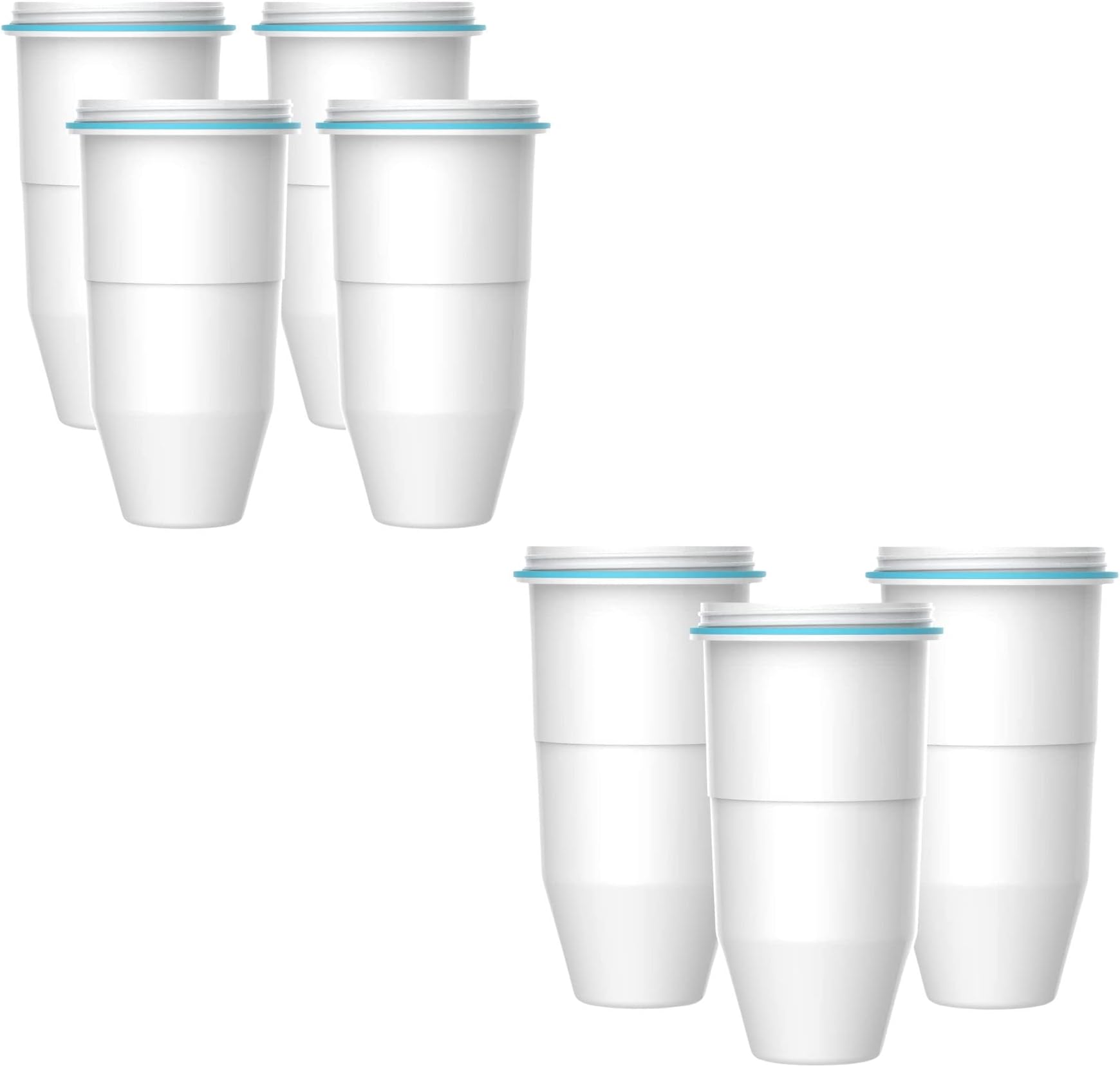 Amazon.com: AQUA CREST NSF/ANSI 53 6-Stage Replacement Water Filters (7 ...