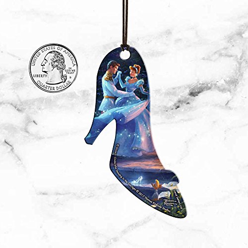 Disney - Cinderella - Glass Slipper Shaped Hanging Acrylic Print Accessory – For Gifting And Collecting #TOP5