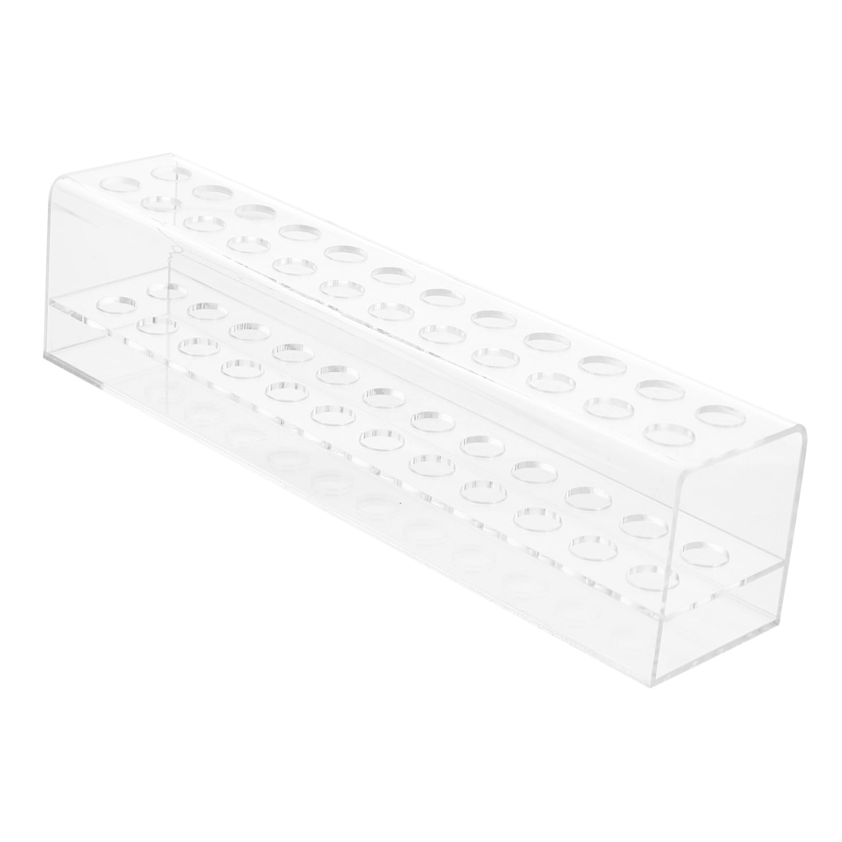 Tofficu 2pezzi Portapenne Acrilico Per e Cancelleria Organizer Per Stabile e Resistente Per Scrivania e Make-up