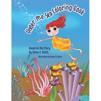 Under the Sea Coloring Book, Ages 3, 4, 5, 6, 7