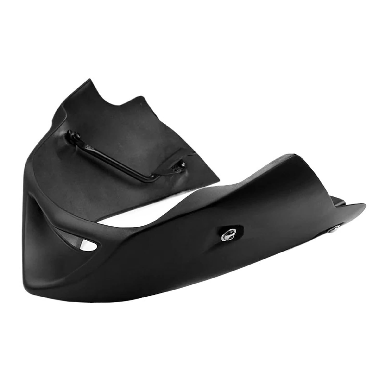 Compatible con Yamaha FZ6 S2 (2004-2010). Protector de Motor, ABS, quilla, alerón Inferior, carenado de mentón.(Matte Black)