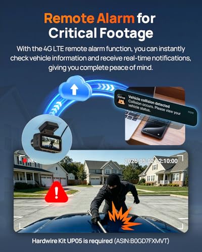 Image of 70mai A810 Lite Front and Rear Dash Cam