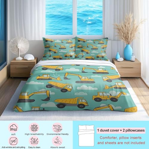 Parure de lit de qualité supérieure avec housse de couette double douce