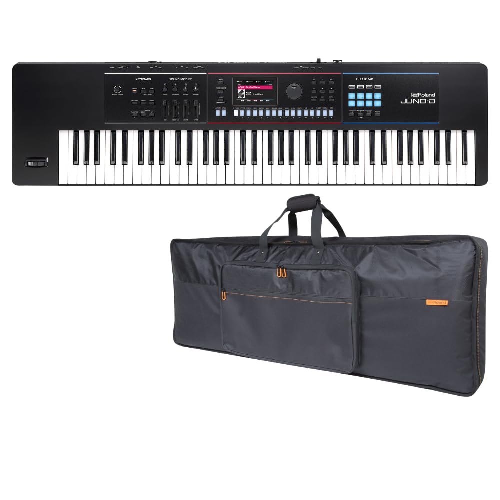 Amazon | Roland JUNO-D7 汎用キーボードケース 持ち運びに便利な