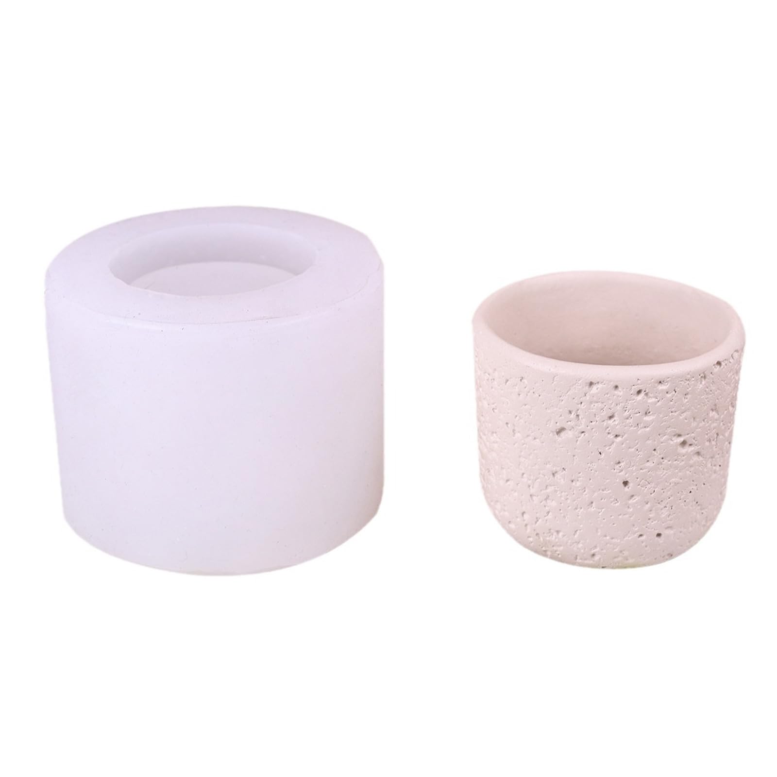 Nucelit Concrete Jar Silicone Molds for Cement Cup, Succulents Planter, Silicone Flowerpots Molds for Epoxy Resin