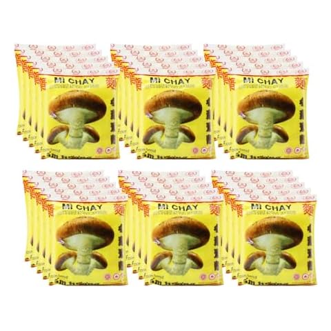 Vietnamese Vegetarian Instant Noodles Soup Mì Chay Nấm Hương Mushroom Flavor, Healthy, Vegan, Halal 2.8 Ounces (Pack of 30) Cover
