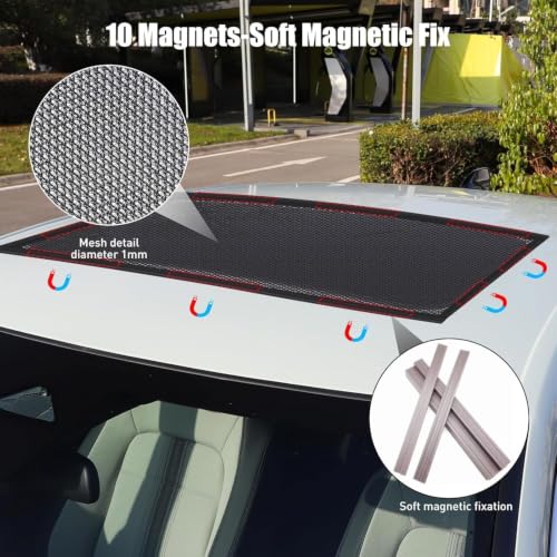 Red anti-insectos de techo solar para Forthing Yacht evita mosquitos en el coche 4