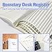 Checkbook Transaction Register 6.4 * 8.25inch Secretary Deskbook Check Register Check Desk Registers Executive Business Deskbook for Office (1)