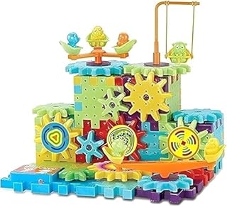 مجموعة بناء تعليمية، تتكون من 81 قطعة، لعبة تعليمية لتعلم الألوان والأشكال من اي كيو