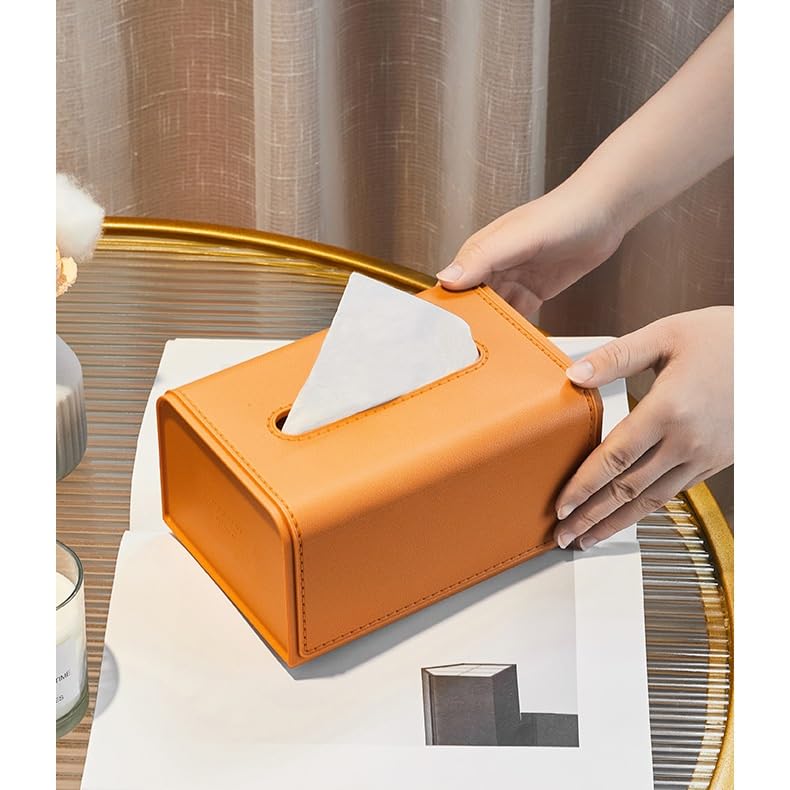 Boîte à mouchoirs pour table basse et bureau au design moderne