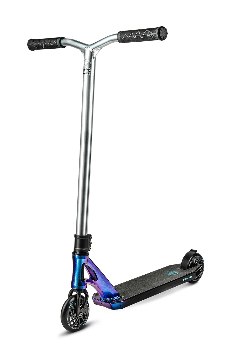 Movino Thor Patinete, Sistema de Compresión IHC, Dirección Integrada, Ruedas con Núcleo de Aluminio de 110 mm, Manillar de Aluminio