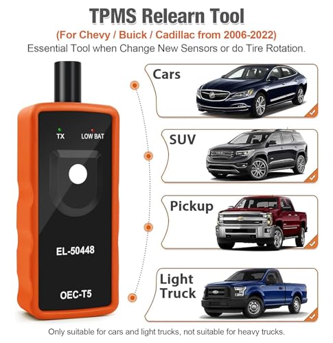 image for JDIAG EL-50448 TPMS Relearn Tool for Auto Tire Pressure Monitor System