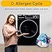 Equator All-in-One Washer Dryer VENTLESS/VENTED PET cycle 1.62cf/15lbs 110V