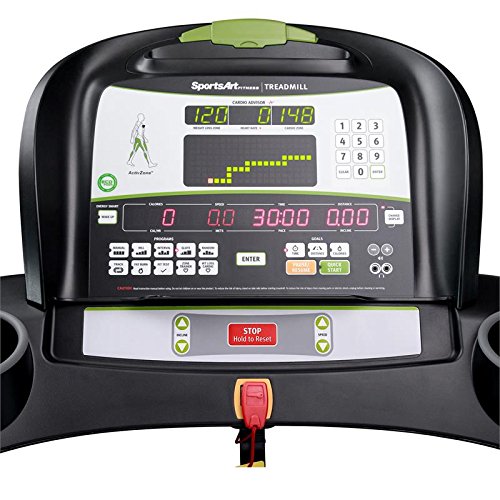 Image of ironcompany SportsArt Fitness T635A Foundation Series Treadmill with First Responder and Military Fitness Test Programming - Residential and Light Commercial Treadmill