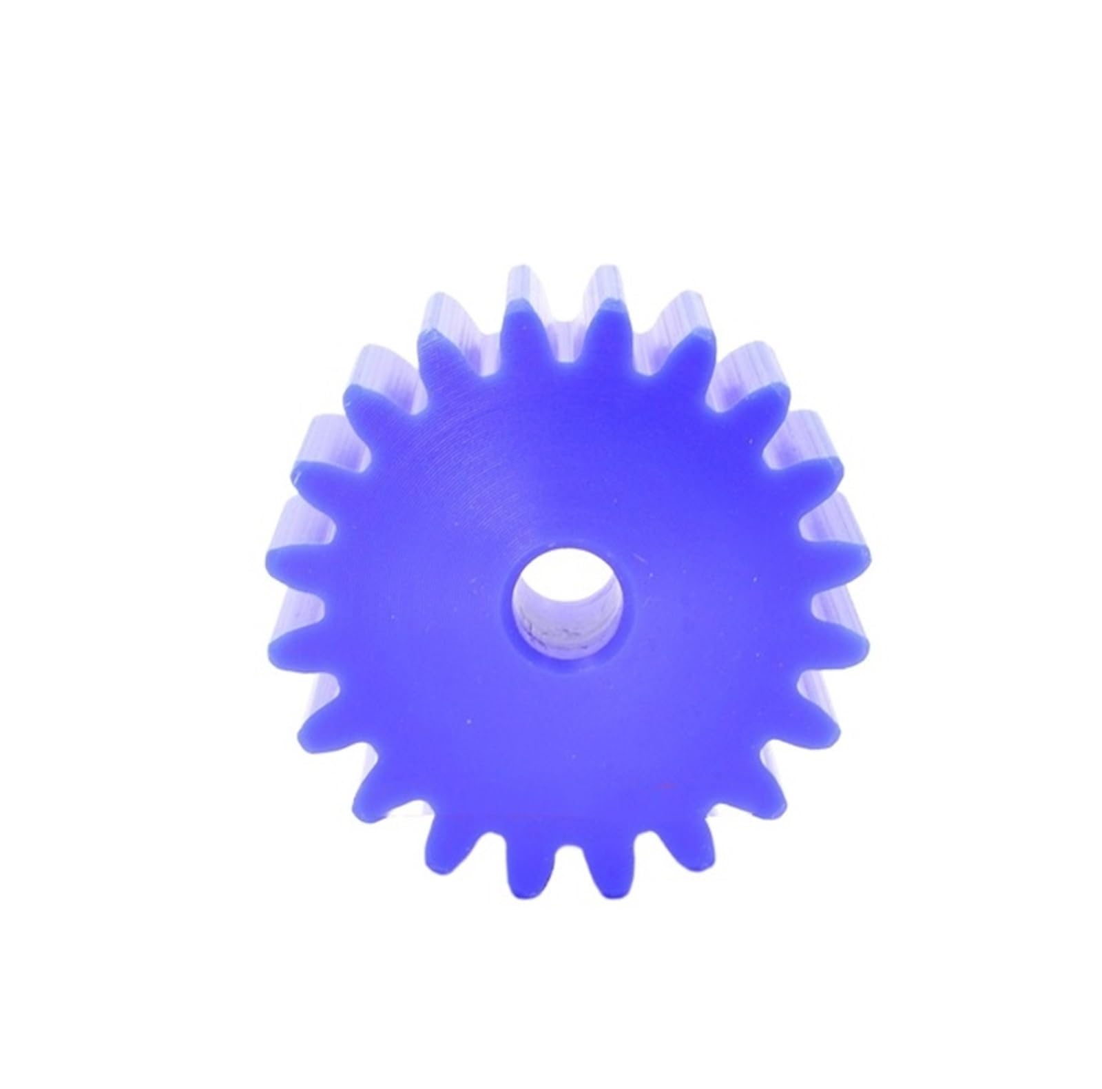 Bevel Gear Pinion Hardware Mechanical 1pcs 12T-27T 1.5M Blue Spur Gear Plastic Flat Cylindrical Drive Gears(23 Teeth (Bore 6mm))