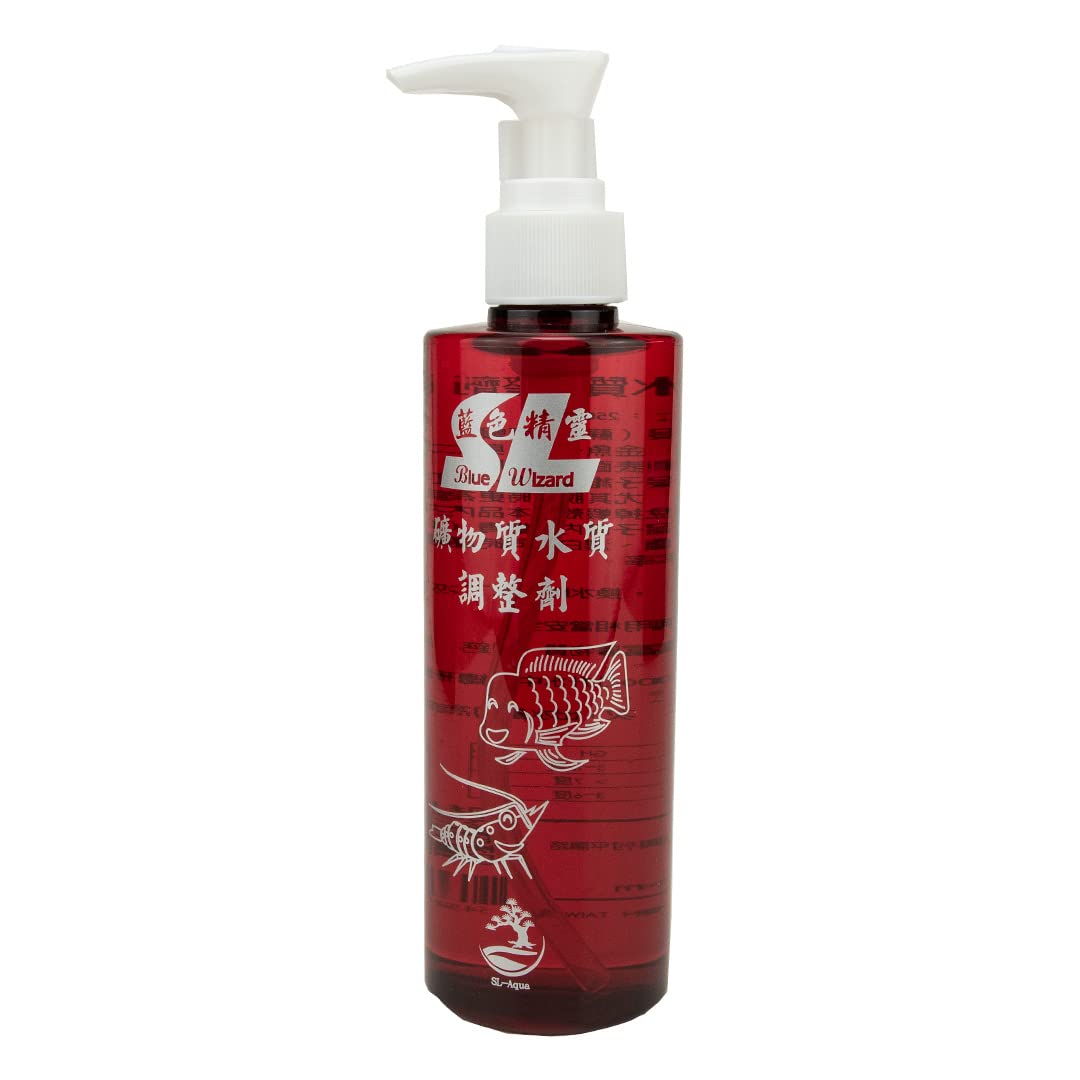 SL AquaBlue Wizard GH builder (Red bottle) Water Conditioner General Usage for fish sulawesi shrimp tiger 250Ml