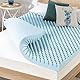 Best Price Mattress Matratzenauflage aus Memory-Schaum in Eierkiste, 10,2 cm, mit kühlendem Gel-Aufguss, CertiPUR-US-Zertifiziert, Queen Hellblau