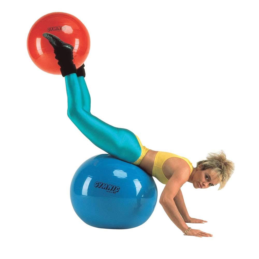 1x Behrend Gymnastikball Classic, Fitnessball Sitzball, GYMNIC Ball, elastisch, 85cm, rot